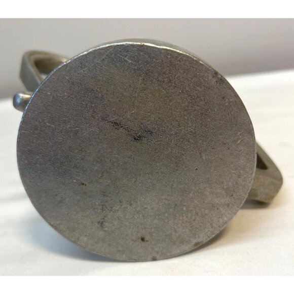 Vintage 70's Wilton Armetale Kissing Mug Double Handle Wedding Planner USA Made - Picture 4 of 4